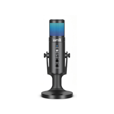 Microfono Raptor Vox Pro Rgb Usb P/Streaming